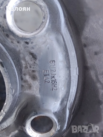 железни джанти ВАГ групата 16ки, снимка 2 - Гуми и джанти - 52327436