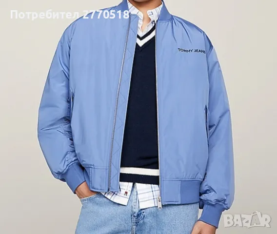 Мъжко зимно яке, бомбер Tommy Jeans