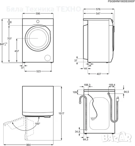 Пералня със сушилня AEG L7WBA60680 , 8/6 кг., Series 7000, Технология ProSteam®, снимка 7 - Перални - 49676512