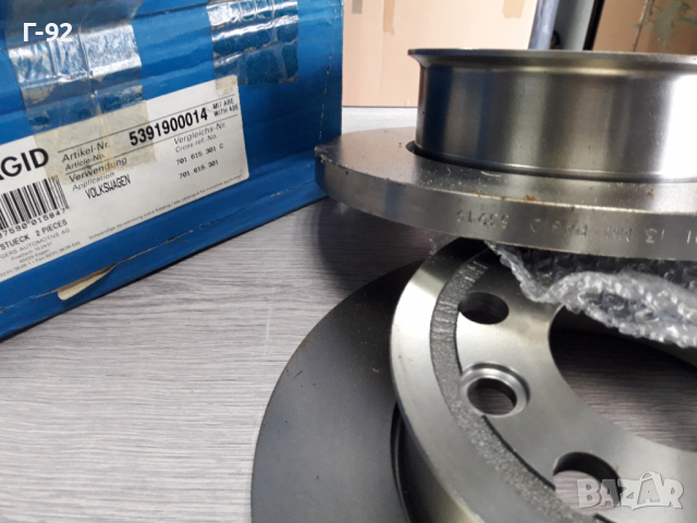 8DD355102-621=53919=701615301C**NEU**HELLA-PAGID**VW*T4**СПИРАЧЕН ДИСК *ПРЕДЕН *, снимка 4 - Части - 36169183