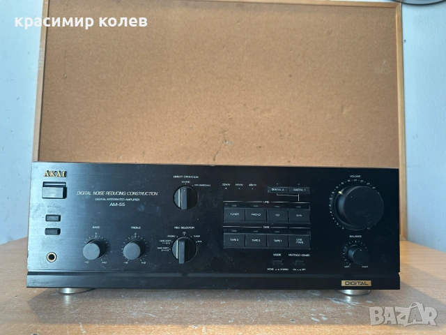 усилвател "AKAI AM55", снимка 6 - Ресийвъри, усилватели, смесителни пултове - 53773109
