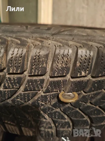 Зимни гуми Dayton 185/65 R15 с железни джанти за Рено Сценик, снимка 5 - Гуми и джанти - 56220289