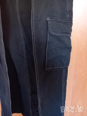 Карго дънкова дълга пола, снимка 5 - Поли - 49940115