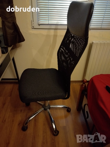 Промо! Черен офис стол в добро състояние, снимка 10 - Столове - 52914422