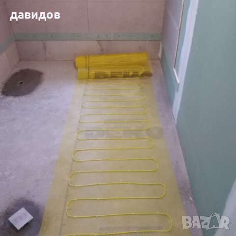 СМАРТ Електрическо подово отопление за баня с нагревателен кабел .Топла стена!., снимка 4 - Ремонти на баня - 41310996