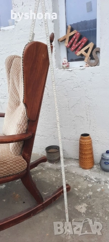 Луксозен люлеещ стол, снимка 3 - Столове - 52898441