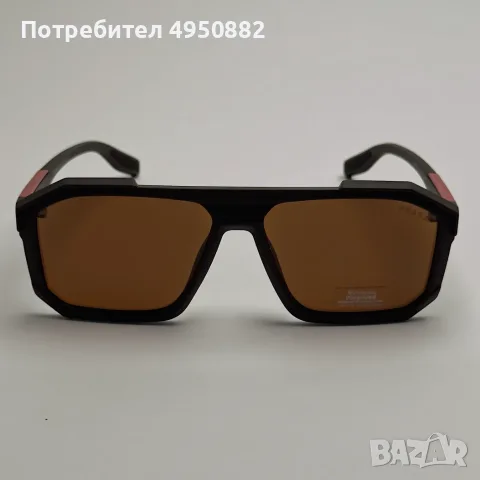 Слънчеви очила Prada Limited Edition поляризирани, нови, черни и кафяви, снимка 7 - Слънчеви и диоптрични очила - 56162110