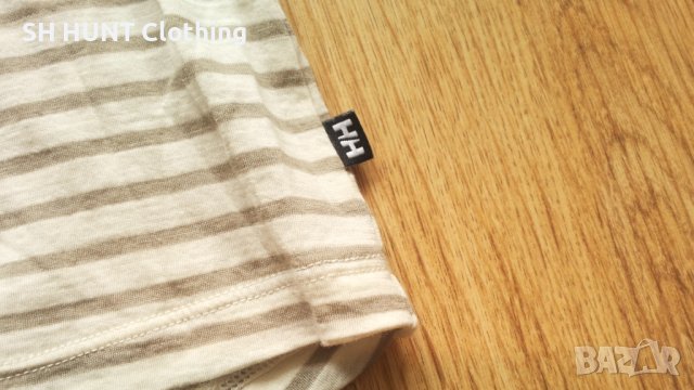 HELLY HANSEN Women's Graphic T-Shirt  87% Merino Wool 13% Polyamide размер L дамска тениска - 291, снимка 9 - Тениски - 41441327