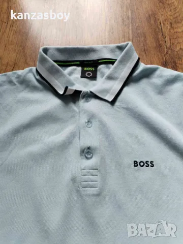 hugo boss green Paddy- страхотна мъжка тениска L, снимка 2 - Тениски - 49907650