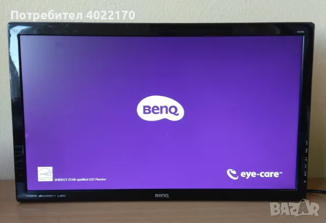 BenQ - 24 инчов W-LED, FULL HD монитор с HDMI