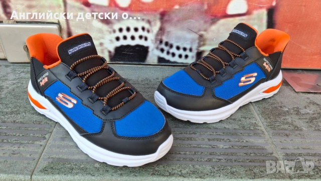 Английски детски маратонки Skechers, снимка 2 - Детски маратонки - 53769943
