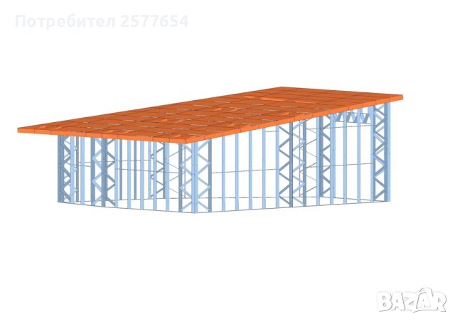 Къща,Бунгало,Преместваема къща,Сглобяеми къщи,Модулни,Жилищни-49м², снимка 3 - Строителни материали - 44147372