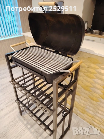 барбекю скара Нова с капак за опушване, снимка 9 - Скари - 52997014