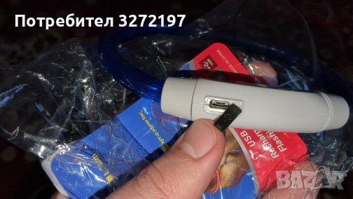 Led USB нашийник за кучета ,налични 2 цвята син и червен, снимка 15 - За кучета - 40976254