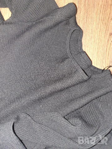 Massimo Dutti рокля черна, снимка 2 - Рокли - 44796160