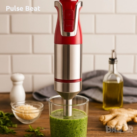 Ръчен пасатор Royalty Line RL-ESTM800, 800W с неръждаема стомана и регулатор на скоростта, снимка 2 - Чопъри и пасатори - 52405327