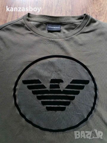 emporio armani - страхотна мъжка тениска ХЛ, снимка 7 - Тениски - 50463616