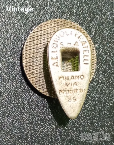 Стара значка FIAT 1930 година, снимка 3 - Колекции - 56090690