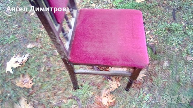 Страхотен дървен стол , снимка 3 - Антикварни и старинни предмети - 38762074