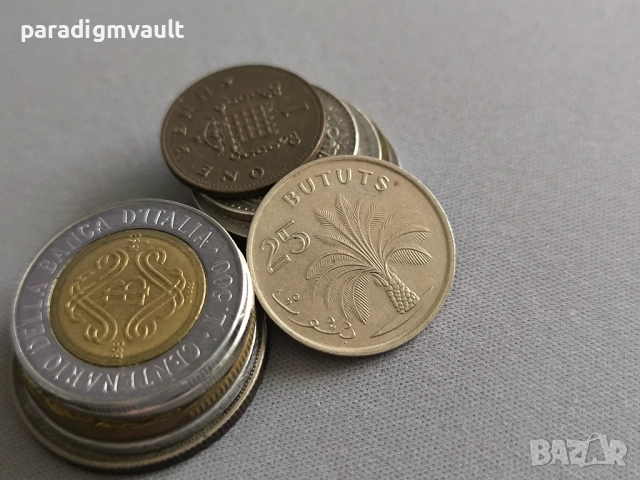 Mонета - Гамбия - 25 бутут | 1998г.