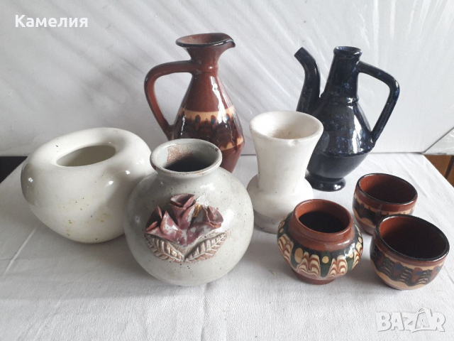Лот декоративни предмети- вази и кани, снимка 1 - Други - 36518261