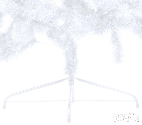 Изкуствена коледна елха - бяла -120см, снимка 3 - Декорация за дома - 52485124