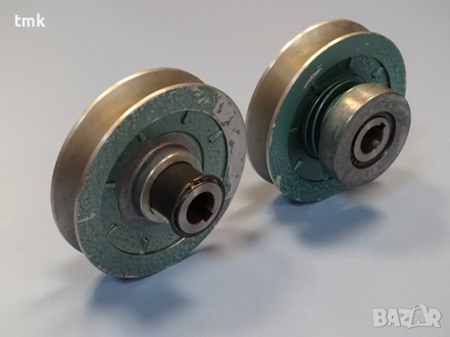 Вариаторни шайби комплект Berges F100B/R100B variable speed pulley Ф120/Ф19, снимка 10 - Резервни части за машини - 42365133