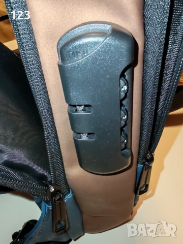 Мъжка чанта за през рамо с USB зареждане, снимка 2 - Чанти - 53841213