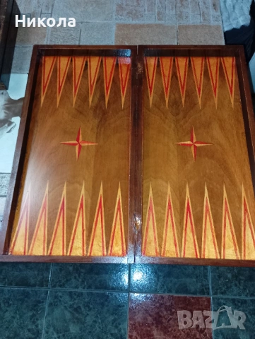 Шах48/48 с дървени фигури и синьобели пулове, снимка 7 - Статуетки - 51787327