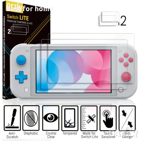 Nintendo Switch Lite Комплект протектори и аксесоари , снимка 5 - Аксесоари - 41492814