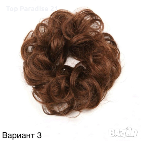 Бърза промяна: Изкуствен кок за коса за изразителен стил, снимка 3 - Аксесоари за коса - 44828856
