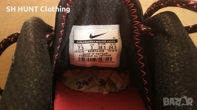 NIKE WILD TRAIL размер EUR 38,5 / UK 5 дамски маратонки 6-13-S, снимка 15 - Маратонки - 53124208