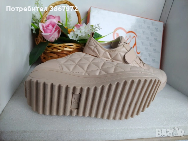 Дамски обувки на платформа, снимка 5 - Дамски ежедневни обувки - 53374877