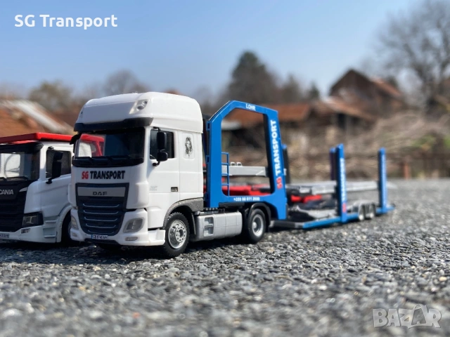 DAF XF 106 EURO LOHR 1.23 Автовоз 1:87