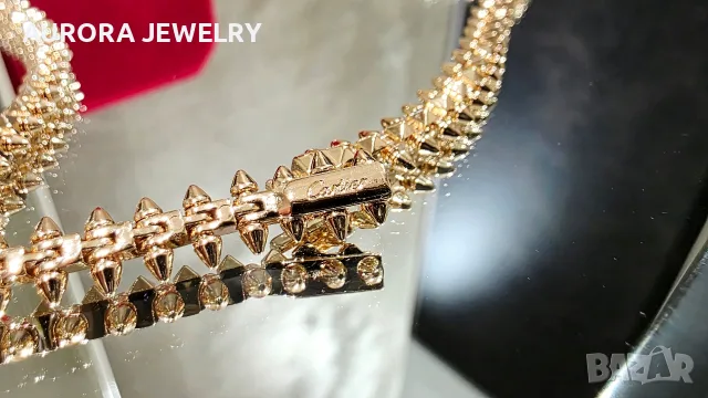 CARTIER Clash de Cartier Rose Gold Flexible Small Model Дамско Колие, снимка 11 - Колиета, медальони, синджири - 56125577