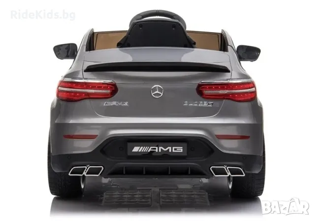 Mercedes-Benz GLC 63 12V – Детска акумулаторна кола, Сивa, EVA гуми, снимка 6 - Детски велосипеди, триколки и коли - 49755286