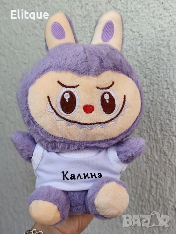 персонализирана плюшена играчка лабубу , снимка 10 - Плюшени играчки - 52684480