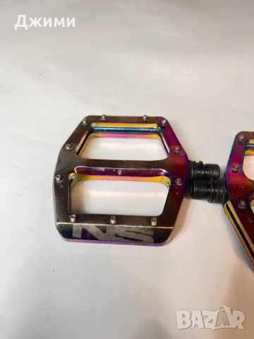 Педали NS Bikes Radiance капсуловани метални със сменяеми пинове, снимка 2 - Части за велосипеди - 50961044