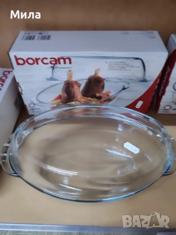 Съд за печене йенско стъкло, снимка 2 - Съдове за готвене - 52102110