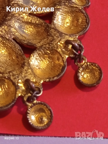 СТАРО АВТОРСКО БИЖУ за НОСИЯ ЕТНОГРАФСКА ЕКСПОЗИЦИЯ 52149, снимка 7 - Други ценни предмети - 52503411