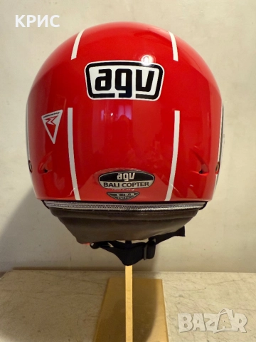 Шлем за скутер AGV Bali Copter, снимка 6 - Аксесоари и консумативи - 52101034