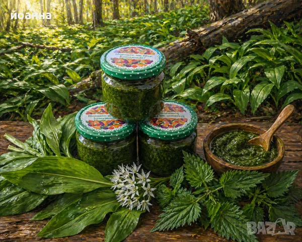 домашно песто от левурда