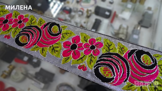 УКРАСИТЕЛНА ТЕКСТИЛНА ЛЕНТА, снимка 2 - Други - 40201988