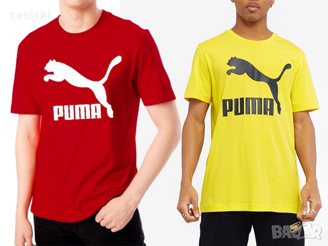 Мъжки тениски PUMA принт Цветове и размери, снимка 4 - Тениски - 29074487