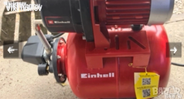 Хидрофорна помпа EINHELL, снимка 4 - Водни помпи - 53129588