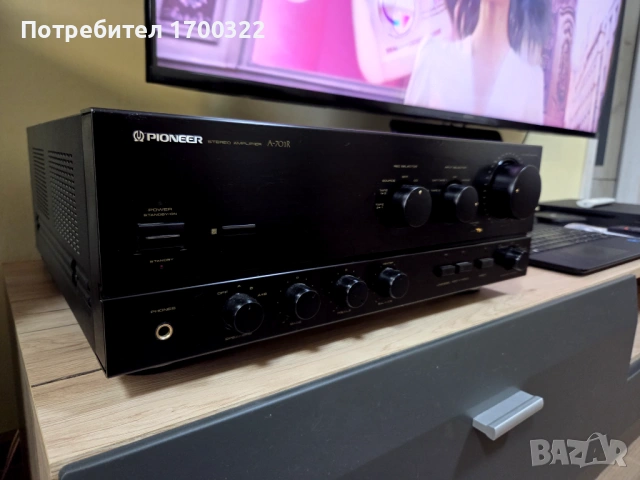  Pioneer a701r със дистанционно, снимка 2 - Ресийвъри, усилватели, смесителни пултове - 38520593