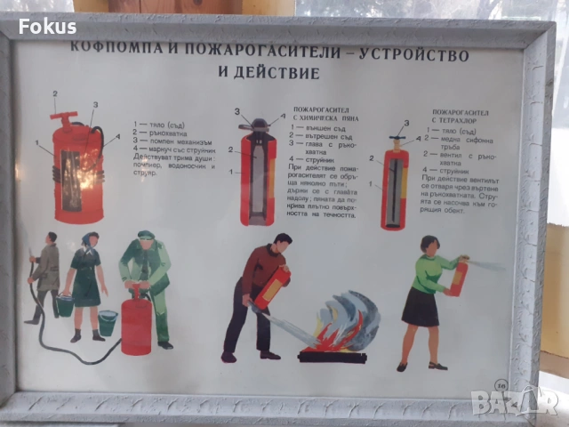 Уникален плакат картина с рамка Соц. лозунги кофпомпа, снимка 2 - Антикварни и старинни предмети - 53394856