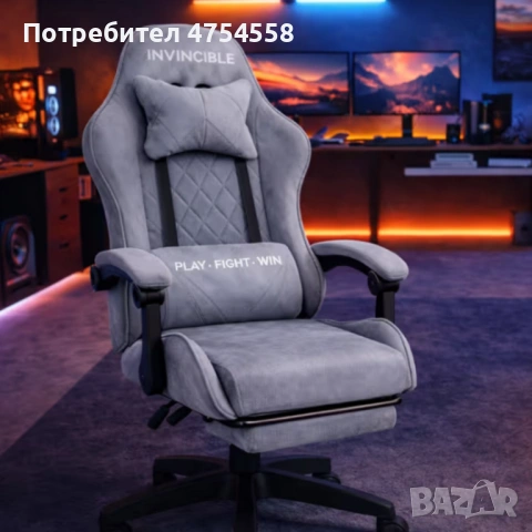 Геймърски стол , снимка 3 - Столове - 53821228
