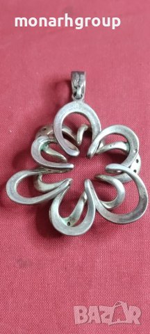 Сребърна висулка , снимка 2 - Колиета, медальони, синджири - 48045558