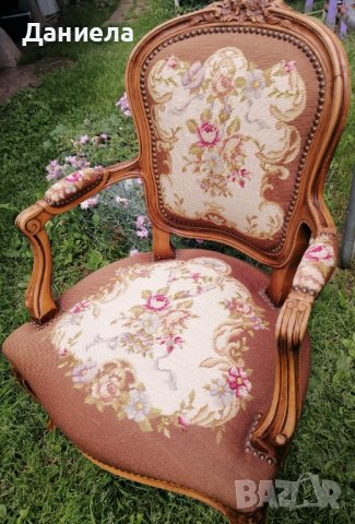 Кресло антик, снимка 2 - Дивани и мека мебел - 40866868